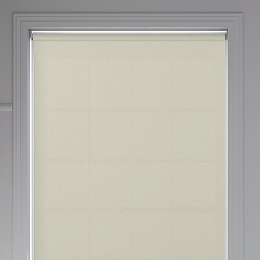 Roller Blind Sample - Banlight Duo FR Angora - Blinds4All.co.uk