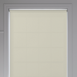Roller Blind Sample - Banlight Duo FR Angora - Blinds4All.co.uk
