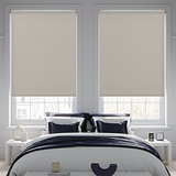 Roller Blind Sample - Banlight Duo FR Stone Grey - Blinds4All.co.uk