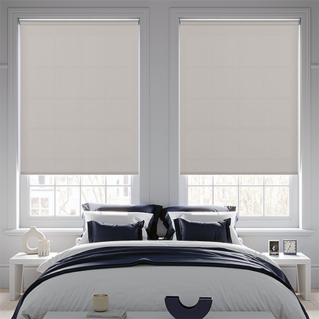 Bella Dove Roller Blind - Battery Powered - Blinds4All.co.uk