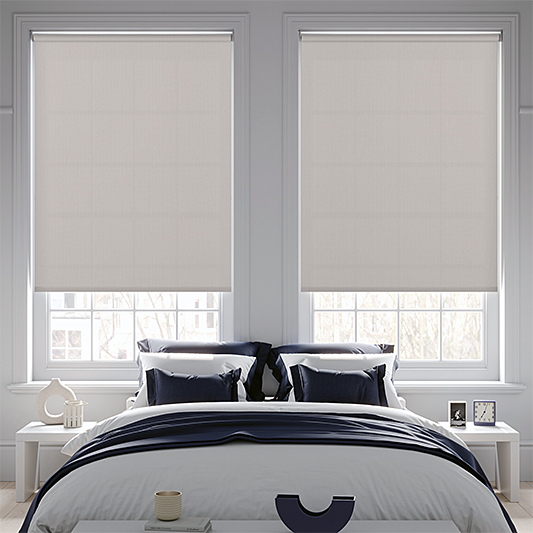 Bella Dove Roller Blind - Battery Powered - Blinds4All.co.uk