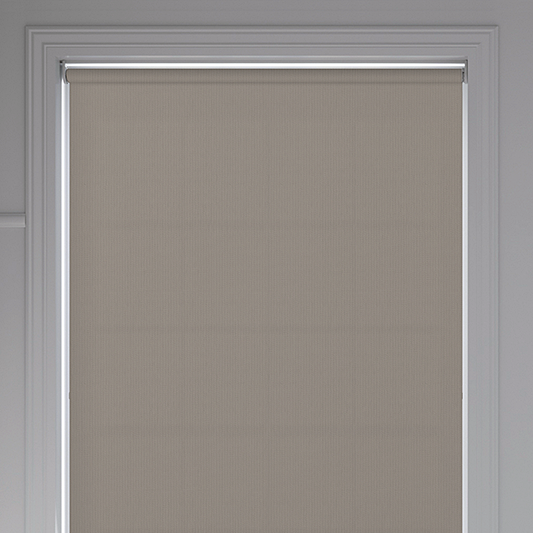 Bella Taupe Roller Blind - Battery Powered - Blinds4All.co.uk
