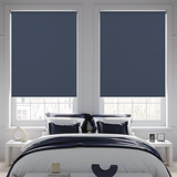 Splash Midnight Roller Blind - Battery Powered - Blinds4All.co.uk