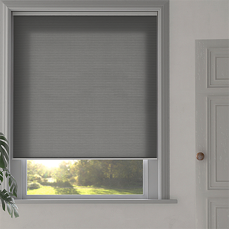 Duette® SmartCord® Sample - Dim Out Brushed Nickel - Blinds4All.co.uk