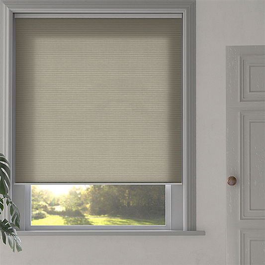 Duette® SmartCord® Sample - Dim Out Oyster - Blinds4All.co.uk