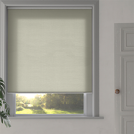 Duette® SmartCord® Sample - Room Darkening Oyster Grey - Blinds4All.co.uk
