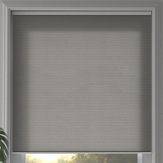Duette® SmartCord® Sample - Room Darkening Brushed Nickel - Blinds4All.co.uk