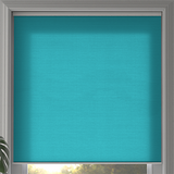Duette® SmartCord® Sample - Room Darkening Bright Aqua - Blinds4All.co.uk