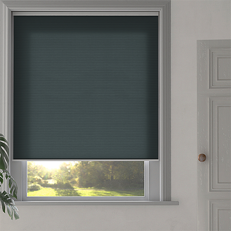 Duette® SmartCord® Sample - Room Darkening Raven - Blinds4All.co.uk
