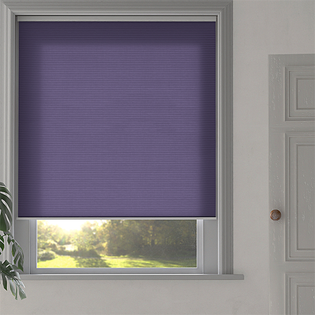 Duette® SmartCord® Sample - Room Darkening Rich Amethyst - Blinds4All.co.uk