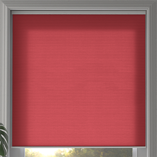 Duette® SmartCord® Sample - Room Darkening Red - Blinds4All.co.uk