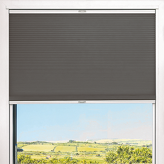 Duette® TruFit® Sample - Dim Out Brushed Nickel - Blinds4All.co.uk