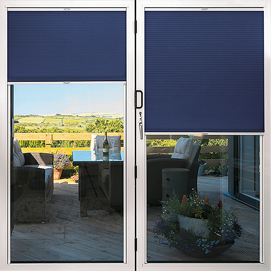 Duette® TruFit® Sample - Dim Out India Ink - Blinds4All.co.uk