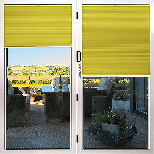 Duette® TruFit® Sample - Dim Out Day Spring - Blinds4All.co.uk