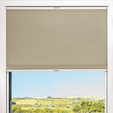 Duette® TruFit® Sample - Dim Out Oyster - Blinds4All.co.uk