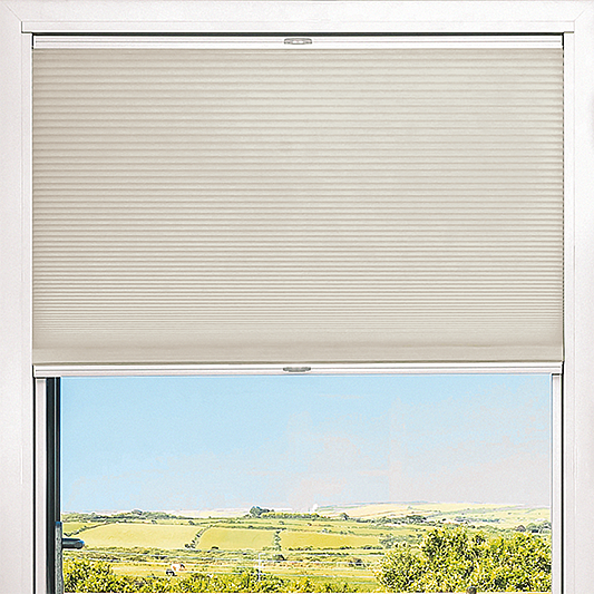 Duette® TruFit® Sample - Room Darkening Papyrus - Blinds4All.co.uk