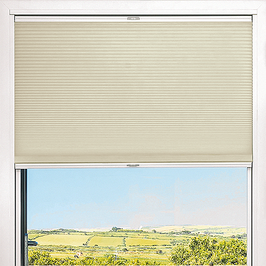 Duette® TruFit® Sample - Room Darkening Oyster Grey - Blinds4All.co.uk
