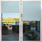 Duette® TruFit® Sample - Room Darkening Baby Blue - Blinds4All.co.uk