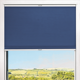 Duette® TruFit® Sample - Room Darkening India Ink - Blinds4All.co.uk