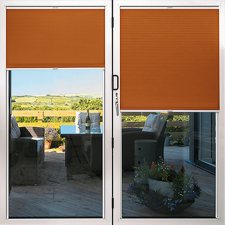Duette® TruFit® Sample - Dim Out Tulip - Blinds4All.co.uk