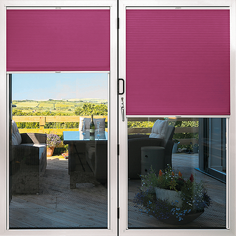 Duette® TruFit® Sample - Dim Out Rose Bush - Blinds4All.co.uk