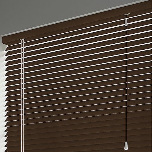 Sample - Fired Walnut 50mm - Blinds4All.co.uk