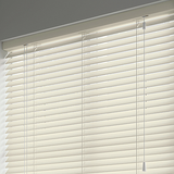 Gloss Creme 50mm - Battery Powered Tilt - Blinds4All.co.uk