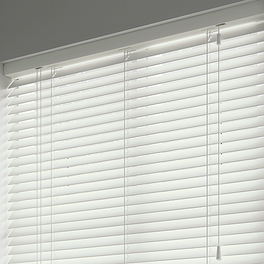Gloss Pure 50mm - Battery Powered Tilt - Blinds4All.co.uk