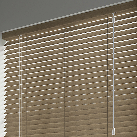 Urban Oak 50mm - Battery Powered Tilt - Blinds4All.co.uk